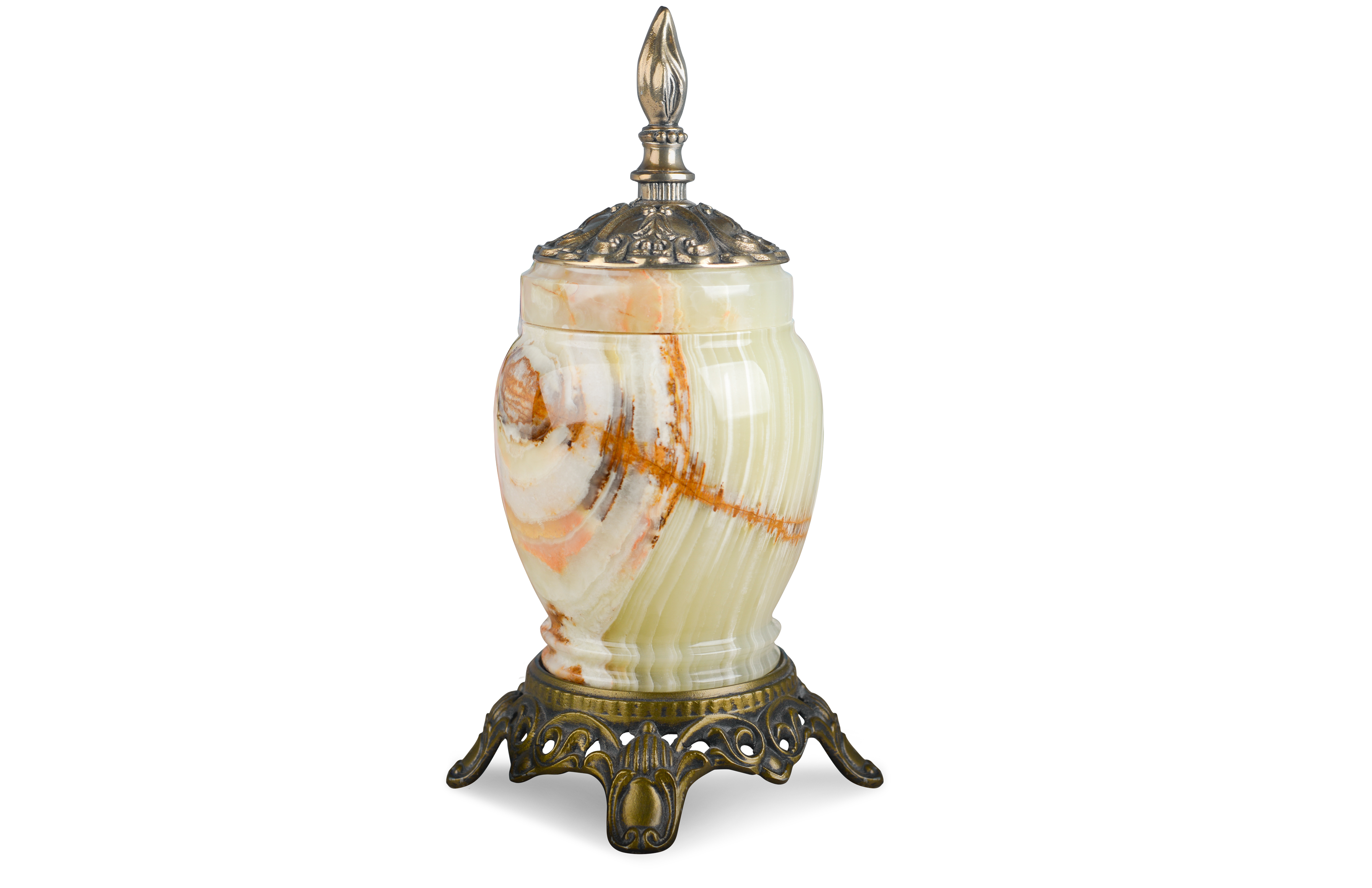 Steel Top Marble Urn-image