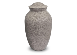 Decorative Metal Urn - Tan-image