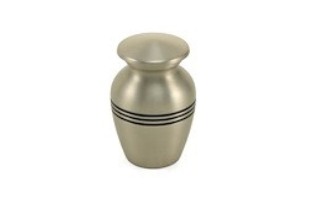 Keepsake Metal Urn - Pewter-image