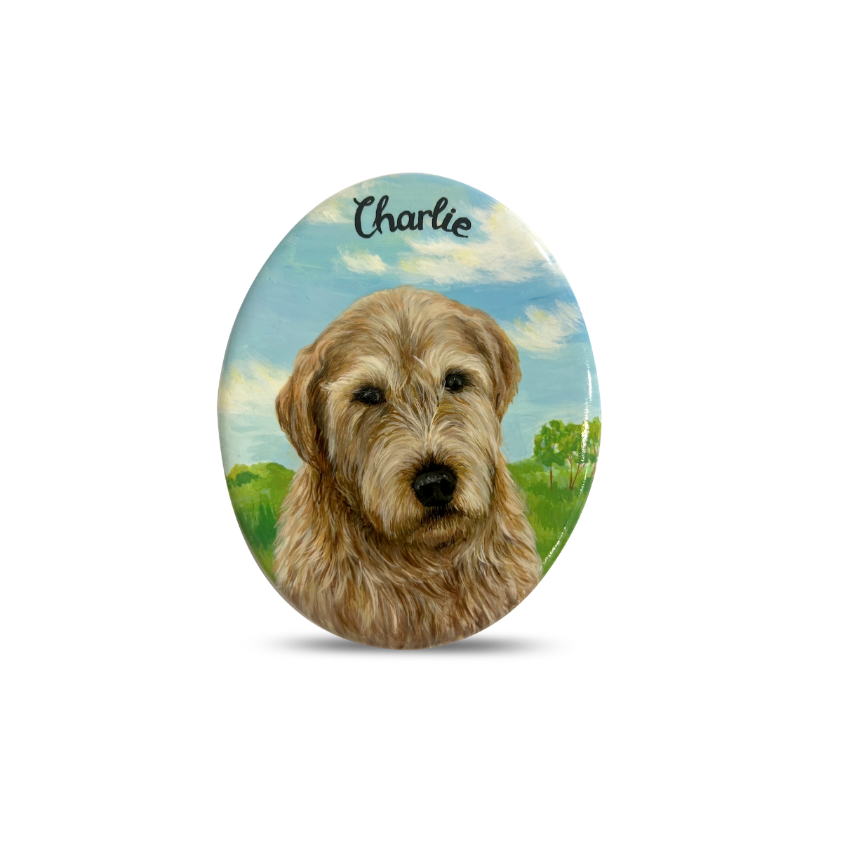 Custom Painted portrait no impression-image